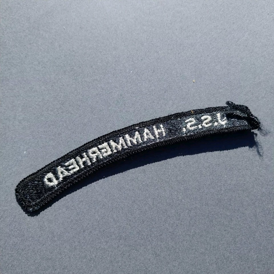 USS Hammerhead Ship Naval Navy Tab Rocker Ribbon 5