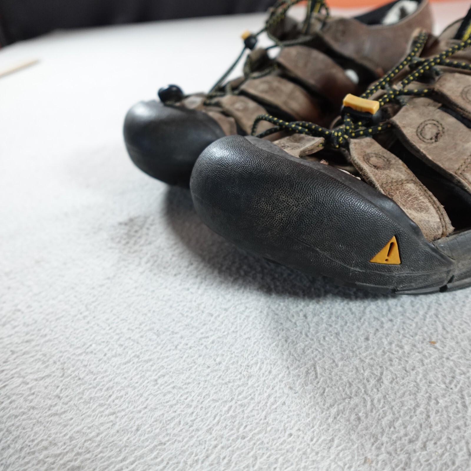 Sandali Keen uomo 11 5 marroni impermeabili escursionismo Newport pelle punta chiusa passeggio