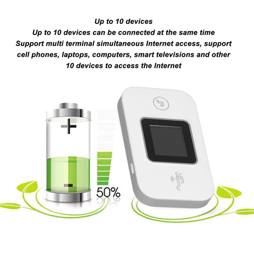 4G LTE WiFi Modem Unlocked 5G Portable 4G Router For Mobile Phones Laptops DE - Picture 13 of 24