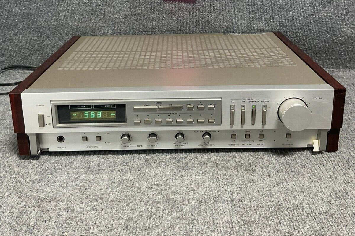 RARE Denon DRA-700 120W Vintage Receiver 1983 Very Clean Tested