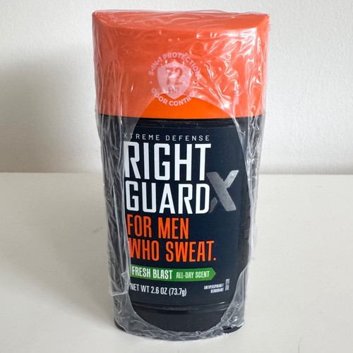 6 PACK Right Guard Xtreme Defense Fresh Blast Antiperspirant & Deodorant 2.6 oz