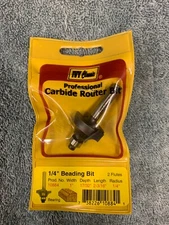 1/4" Beading Router Bit 1 Bit  by IVY Classic  10884