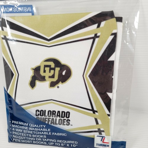 Colorado Buffaloes Stretchable Book Cover Fits Books 8" x 10" New - Picture 3 of 4