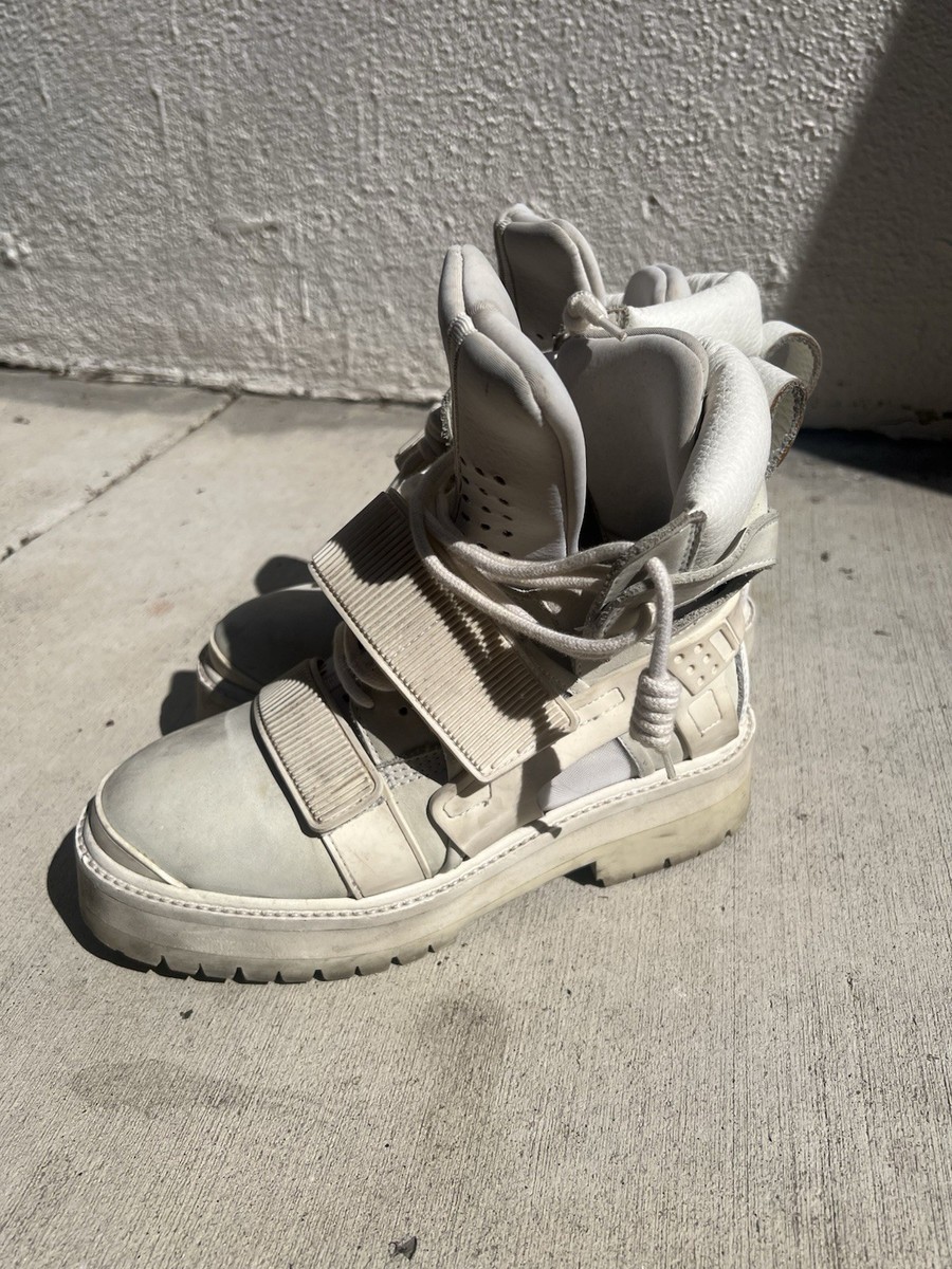 RARE Hood By Air white Avalanche Boots Sz 37 | eBay