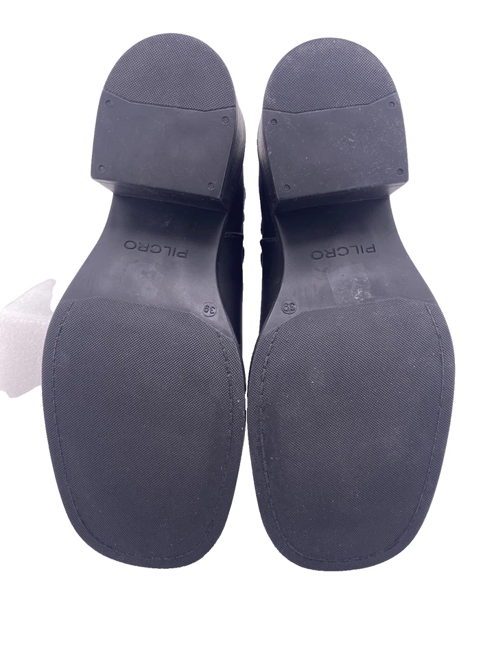 Черные кожаные мотоботы Pilcro Anthropology размер 39 (8,5 США) на лодыжке - Изображение 3 из 4