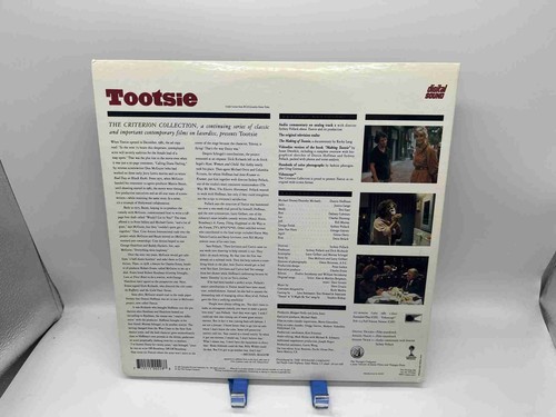 "Tootsie" Criterion Collection #145 Laserdisc LD - Dustin Hoffman - Picture 4 of 4