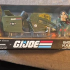 Hasbro G.I. Joe Ghost H.A.W.K. Aircraft Vehicle Set w/ Lift Ticket Figure