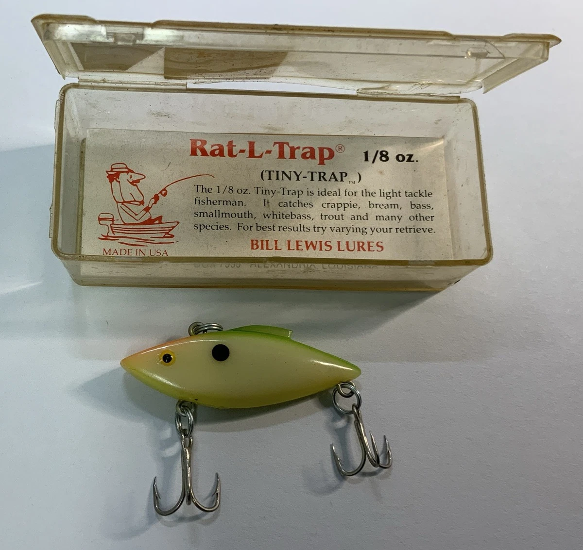 Bill Lewis Rat-L-Trap 1/2 Oz Lipless Crankbait - Classic Fire Tiger Color For Bass Fishing - View #7