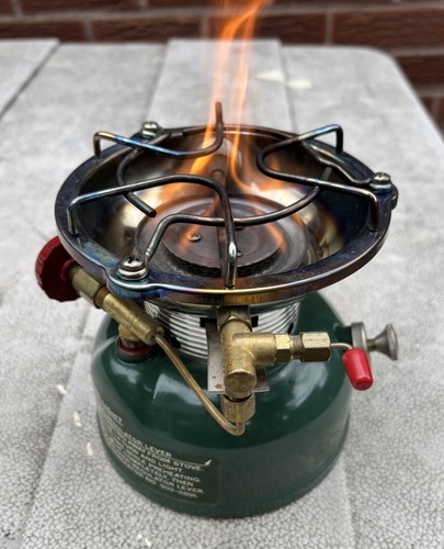 Cuisinière De Camping Coleman Modèle 502 Vintage (1965) - Occasion En état De Marche