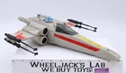 X-Wing Fighter GREY 100% Complete Star Wars 1978 Kenner Action Figure Vehicle