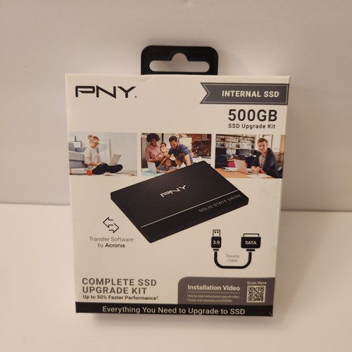 PNY 500GB Internal 2.5 inch SSD7CS900-500-RB Solid State Drive SSD Kit HDD