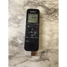 Sony ICD-PX370 Mono Digital Voice Recorder Built-In USB Voice Recorder Extras