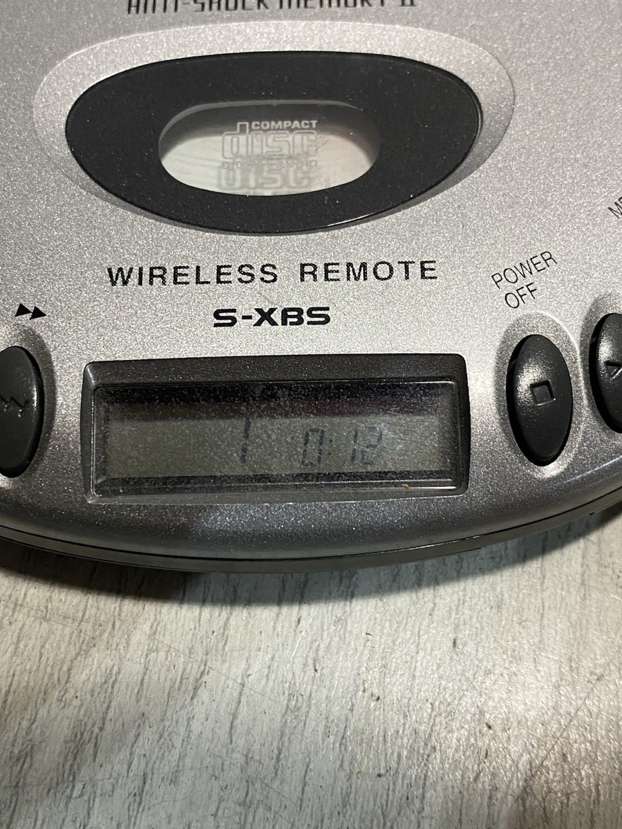 1997 Panasonic SL-S362C XBS Portable CD Player Car Working | eBay