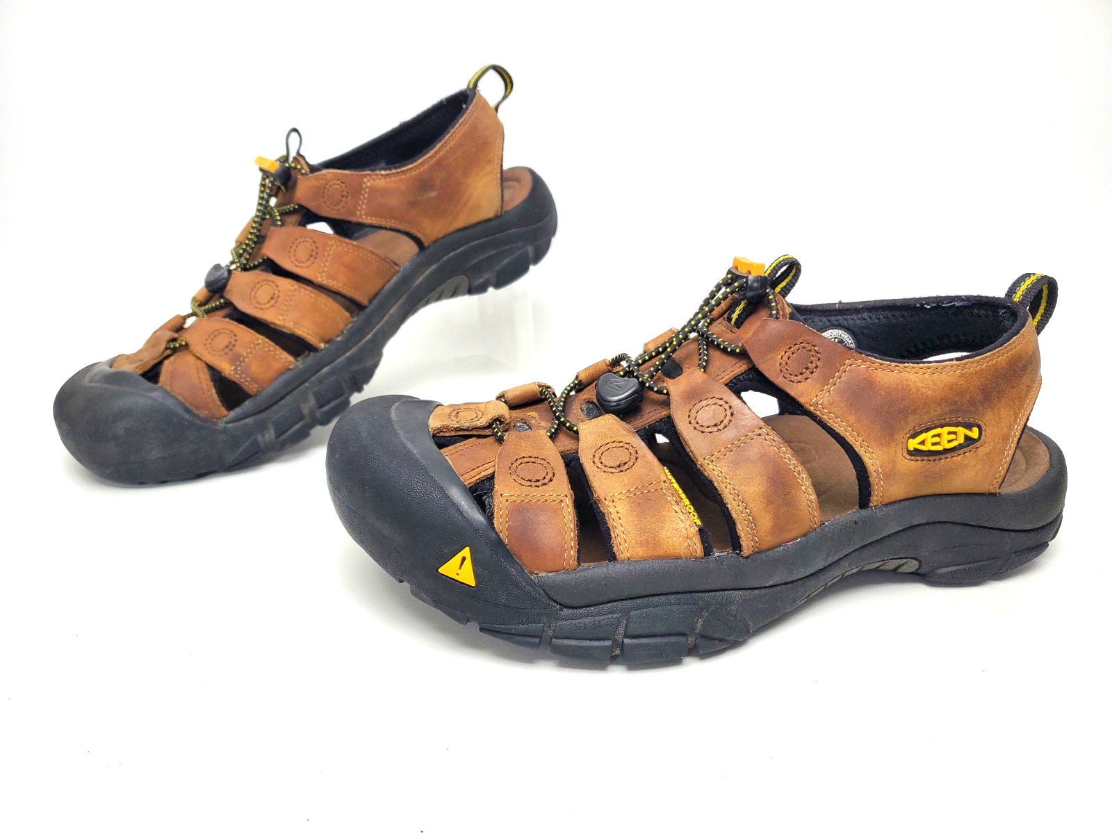 KEEN Newport sandali impermeabili in pelle da trekking acqua da uomo US 11