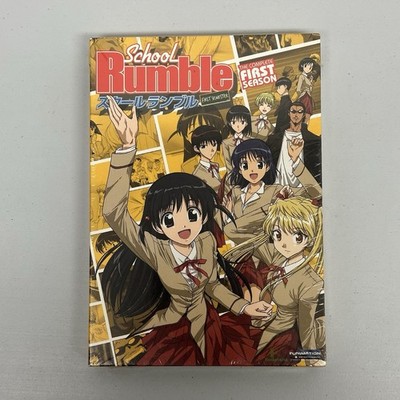 School Rumble: Complete First Season 3 DVD Box Set Brand New Factory Sealed