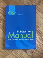Publication Manual of the American Psychologi...