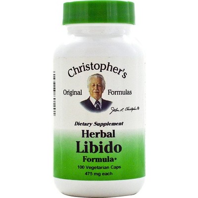 Herbal Libido Dietary Supplement 100 Caps By Christopher'S 1 Pack