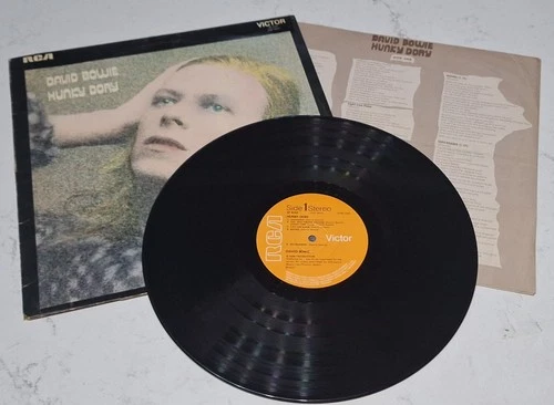David Bowie Hunky Dory 1971 UK 1st Press APRS-5947 APRS-5948 Vinyl LP & Inner