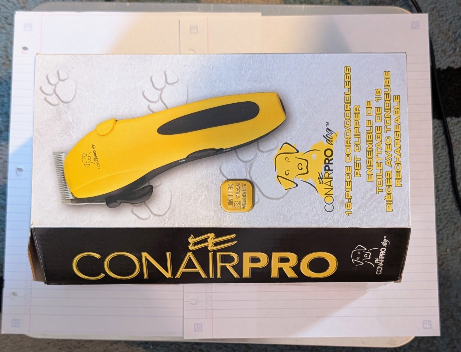 ConairPro Dog Trimmer                                    16 