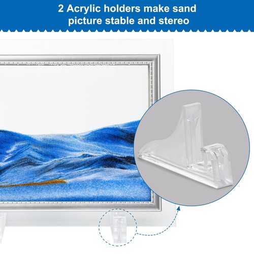 Moving Sand Art Picture, Sandscape, Moving Desktop Art for Home Decor and Off... - Picture 3 of 7