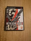 Metal Gear Solid 2 Sons of Liberty PS2 Playstation 2 Complete CIB + Reg Card