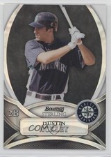 2010 Bowman Sterling Prospects Black Refractor 20/25 Dustin Ackley #BSP-DA 00ma