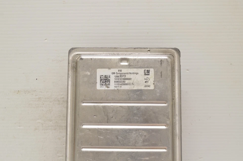 Блок управления двигателем 2014-2016 Cadillac CTS 12663373 ECM I73 009 - Изображение 2 из 4