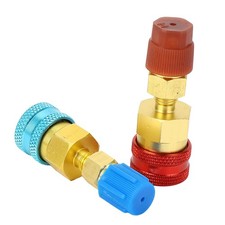 ?R1234yf Quick Couplers Kit Brass R1234YF-R134A Quick Coupler Adapter For Car