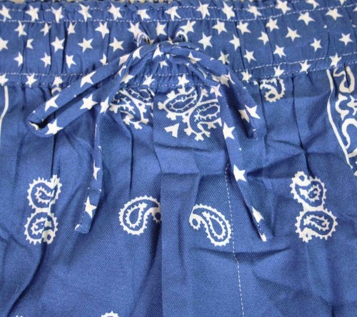 Polo Ralph Lauren Womens Pants S 30W Casual Wide Leg Palazzo Pull On Blue $149 - Picture 6 of 8
