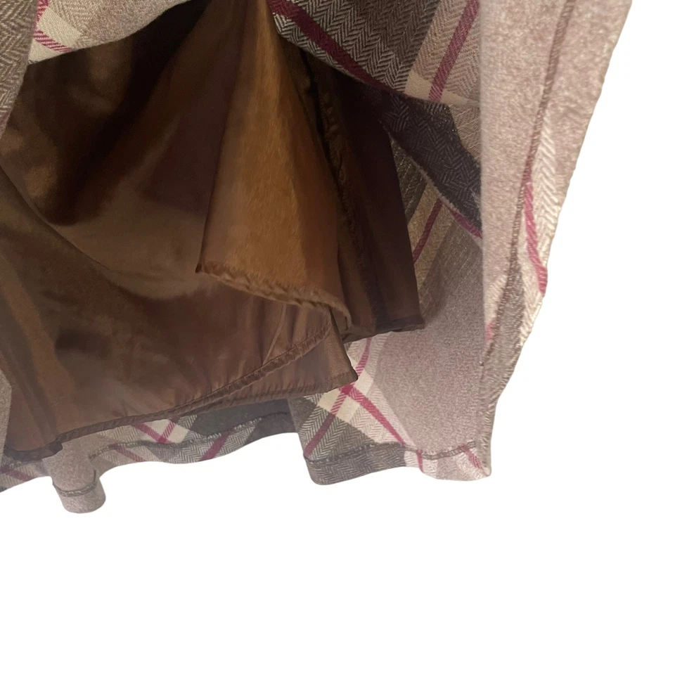 Maxi falda a cuadros Summit Too vintage años 90 para mujer talla 32 lana Academia Foto 2 de 4