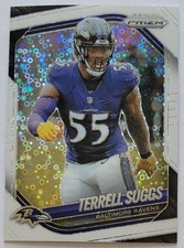 2025 Prizm Terrell Suggs White Disco Prizm Baltimore Ravens #93