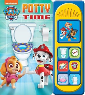 P I Kids Paw Patrol Potty Little Sound Book OP (Gebundene Ausgabe)