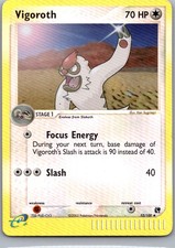 Vigoroth 52/100 Uncommon Sandstorm Pokemon Reverse Holo Near Mint on eBay
