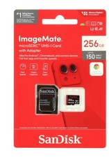 New Sandisk ImageMate PRO microSDXC UHS-I Card With Adapter 256GB