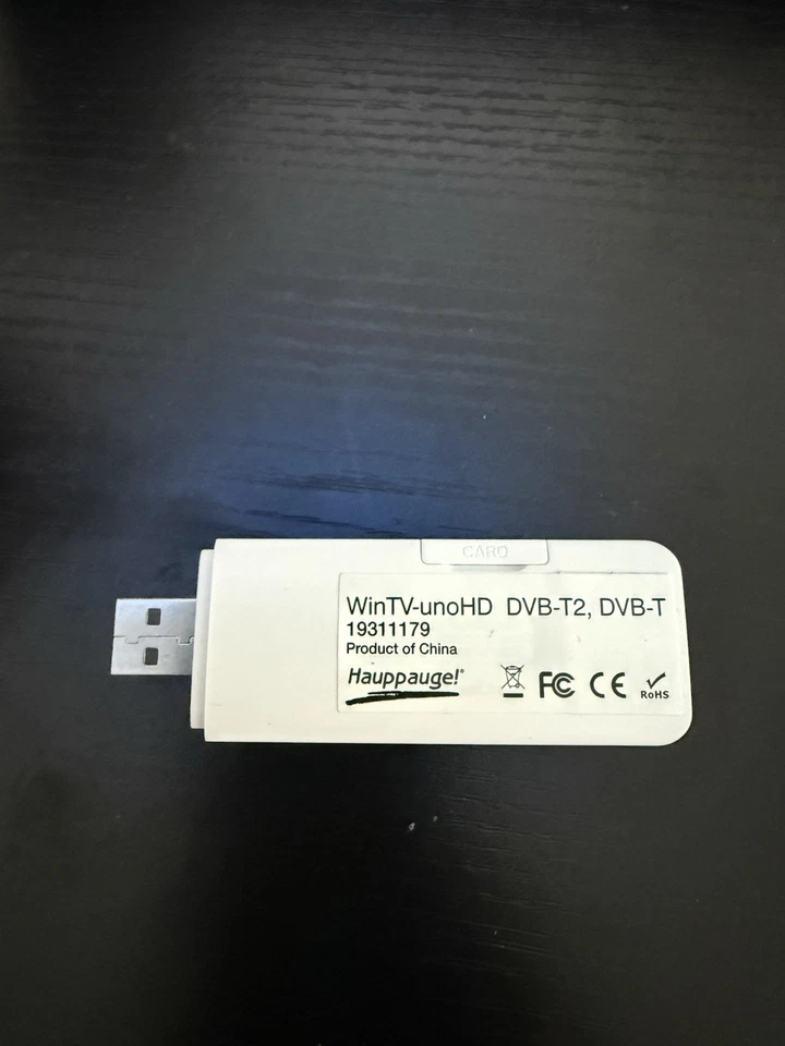 Hauppauge WinTV-unoHD TV-Stick mit DVB-T Antenne, mit Fernbedienung, - Bild 2 von 3