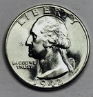 *1942 P WASHINGTON QUARTER* *GEM BU+++* NR #C1898