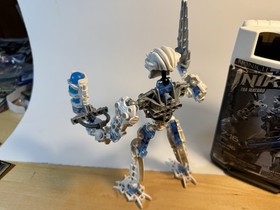 LEGO BIONICLE: Toa Matoro (8732) 100% Complete With Instructions And Canister