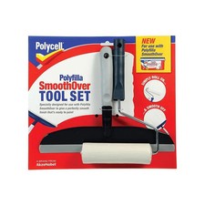 Polycell SmoothOver Tool Set Roller & Spreader
