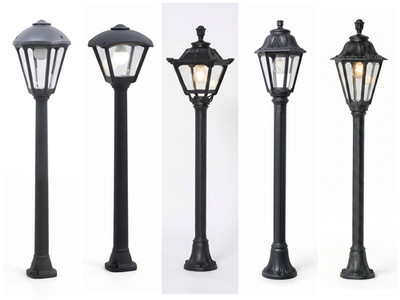Außenleuchte Gartenleuchte Außenlampe Wegeleuchte IP55 Standleuchte Gartenlampe