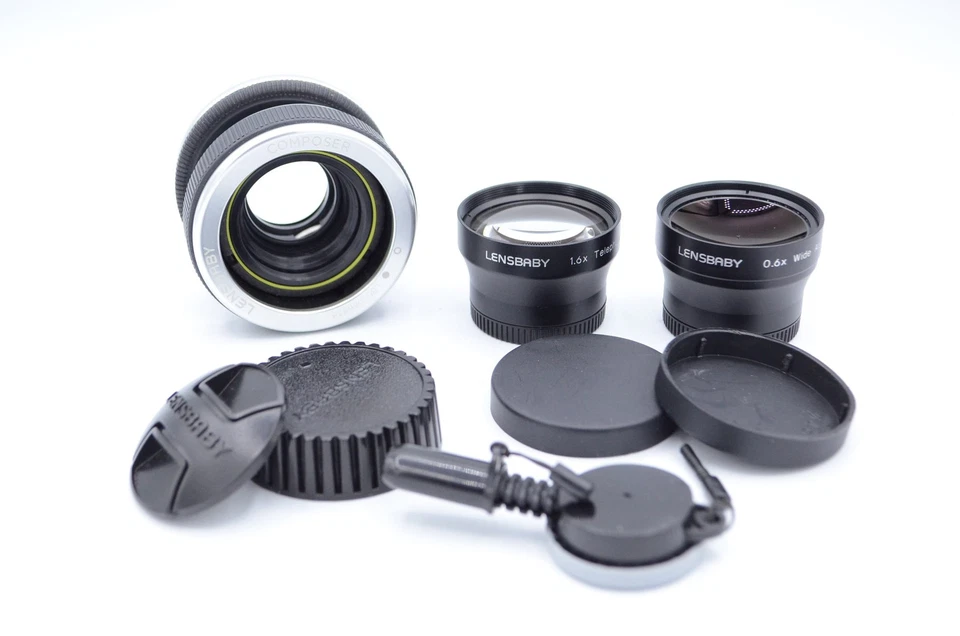 Compositor Lensbaby para montura Nikon F con adaptador gran angular y teleobjetivo Foto 2 de 3
