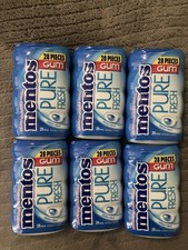 Mentos Pure Fresh Sugar-free Chewing Gum With Xylitol, Fresh Mint, 168