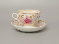 Antique Rare Precious Cup Empire Porcelain Old Paris 1800