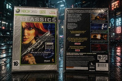 Perfect Dark Zero Xbox 360 Classics Cyberpunk Edition BRANDNEU & FACTORY SEALED