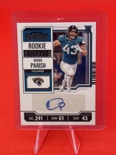 2023 Panini Contenders Derek Parish Auto Rookie #179