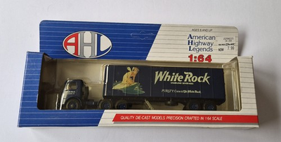 #ad AHL Die Cast S Scale L52403 Mack Truck White Rock 1:64 NIB $22.00