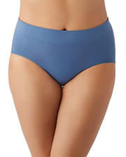 Wacoal Feeling Flexible Brief Underwear Women's 9-2XL Coronet Blue Elastic Waist