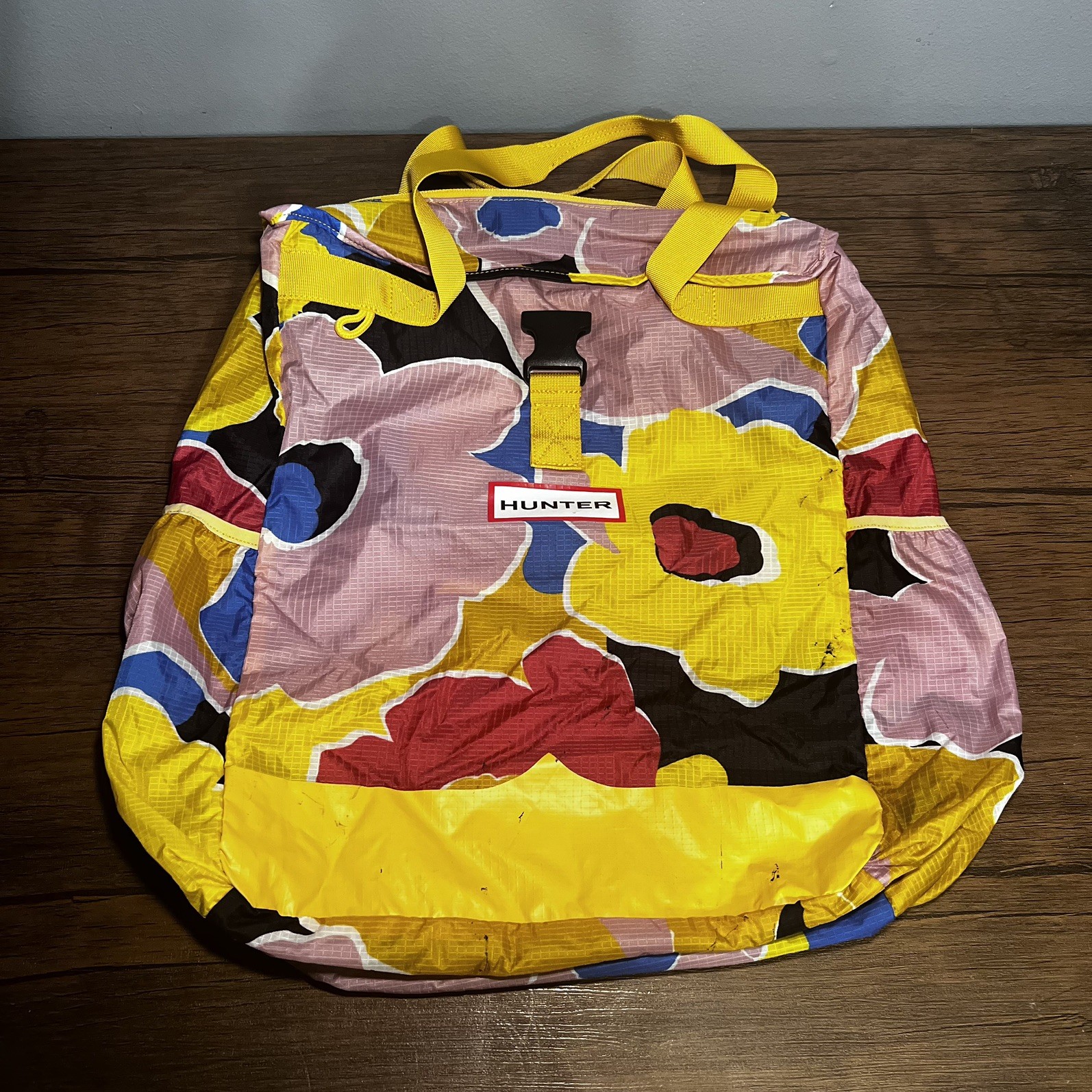 Hunter Exploded Logo Ripstop Packable Tote Multic… - image 5