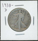 1938-D Walking Liberty Half Dollar *Semi-Key/Better Date!*