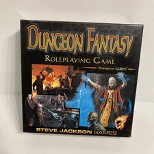 Dungeon Fantasy RPG - Steve Jackson Games Complete 1st Print 1st Edition