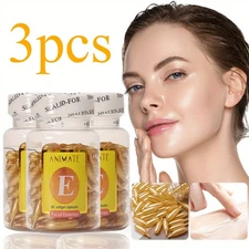 3pcs of Vitamin E Moisturising Essential Oil Capsules, Gentle Nourishing